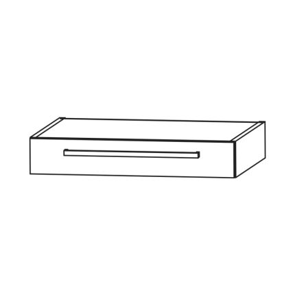 Laguna Platino 2.0 Waschtischunterschrank - 90 cm, Skizze