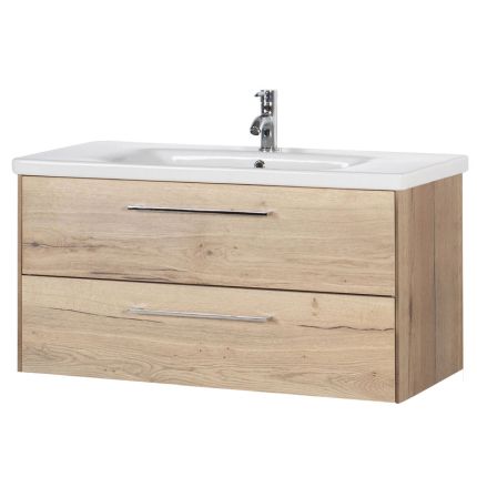 Marlin Bad 3400 Waschtisch mit Unterschrank - 101 cm
