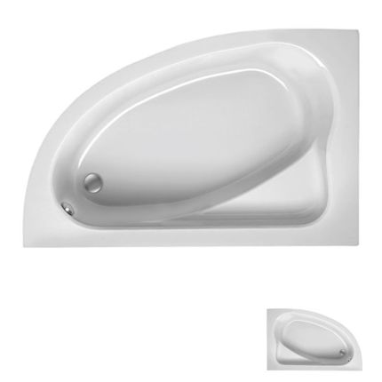 Mauersberger Aspera Eck Badewanne 160 rechts