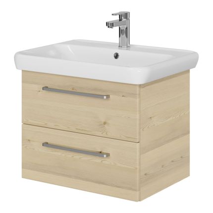 Pelipal Pineo Keramikwaschtisch mit Unterschrank 69 cm