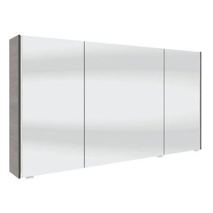 Pelipal Spiegelschränke Spiegelschrank - 133,2 cm, 3 Drehtüren, 6 Glaseinlegeböd