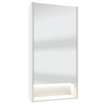 Pelipal Spiegelschränke Spiegelschrank - 43,2 cm, 1 Drehtür, 2 Glaseinlegeböden,