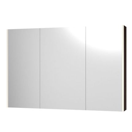 Puris Quada Spiegelschrank 120 cm mit Beleuchtungsstreifen