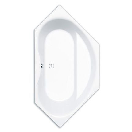 Repabad Tika Eck-Badewanne 145 OE - Acryl, in Weiß