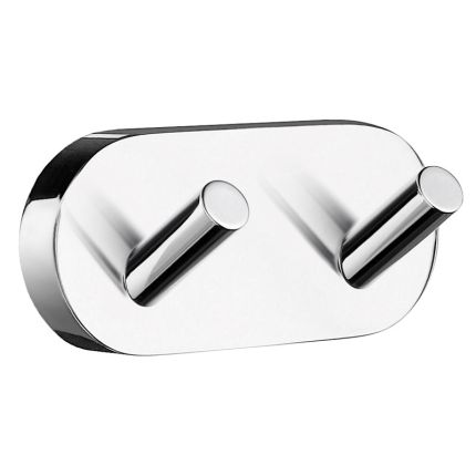 Smedbo HOME Haken - Hakenleiste / Badetuchhaken - doppelt