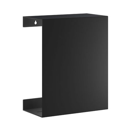 Smedbo SIDELINE Duschablage Hide zum Kleben oder Schrauben, schwarz