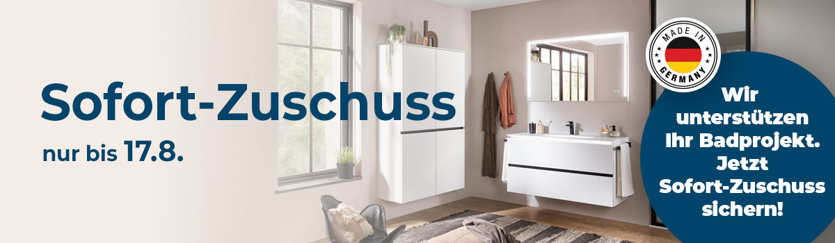 Ihr badshop.de Projekt-Zuschuss fürs Bad – bis zu 150 € geschenkt