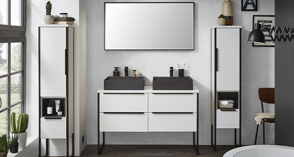 Puris Aspekt Badm&ouml;bel stehend