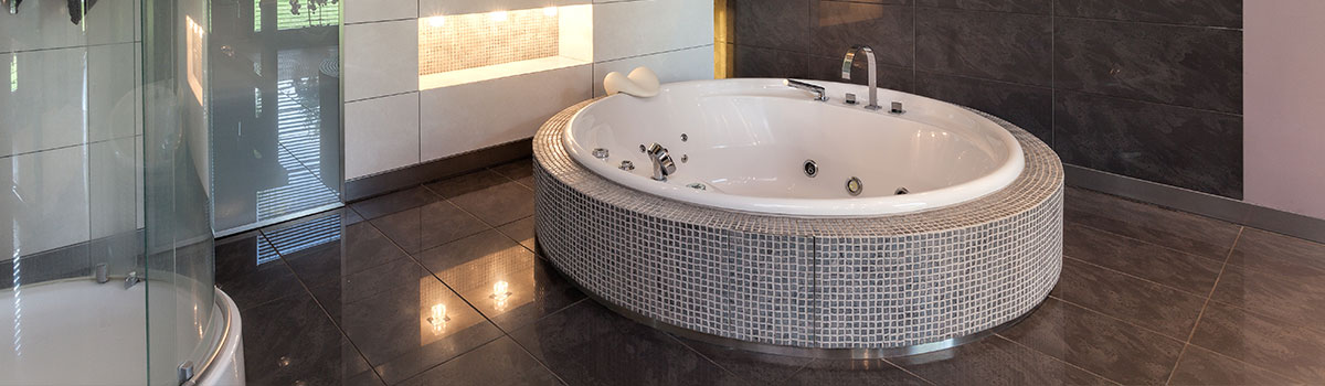 Badewanne Rund mit Mosaik Fliesen Badewanne Rund Mosaik Fliesen