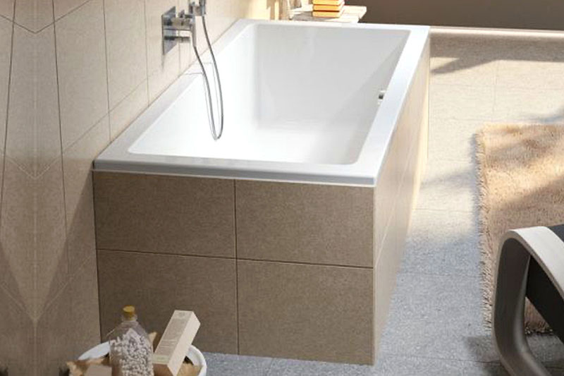 Rechteck-Badewanne für klassische Badezimmer und Renovierungen